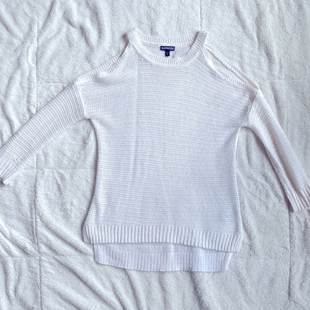 Express Open Shoulder Sweater